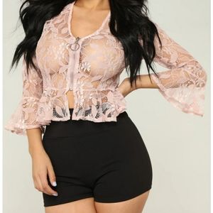 Fashion Nova Lace Jacket